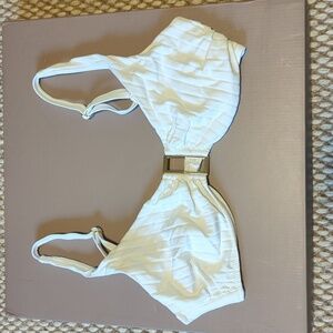 Melissa Odabash white bikini bra top